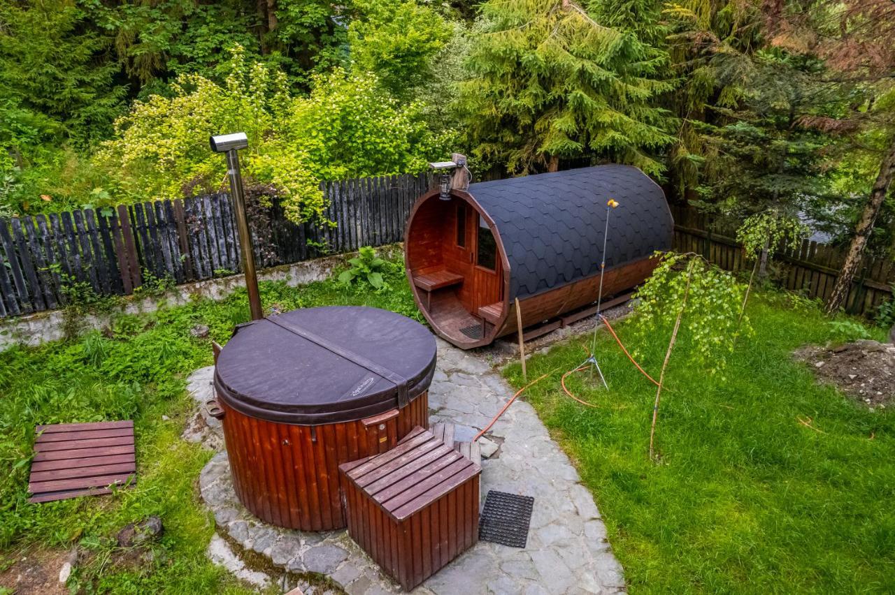 Domki Brenna Lesnica Chatka Ze Spa Kültér fotó